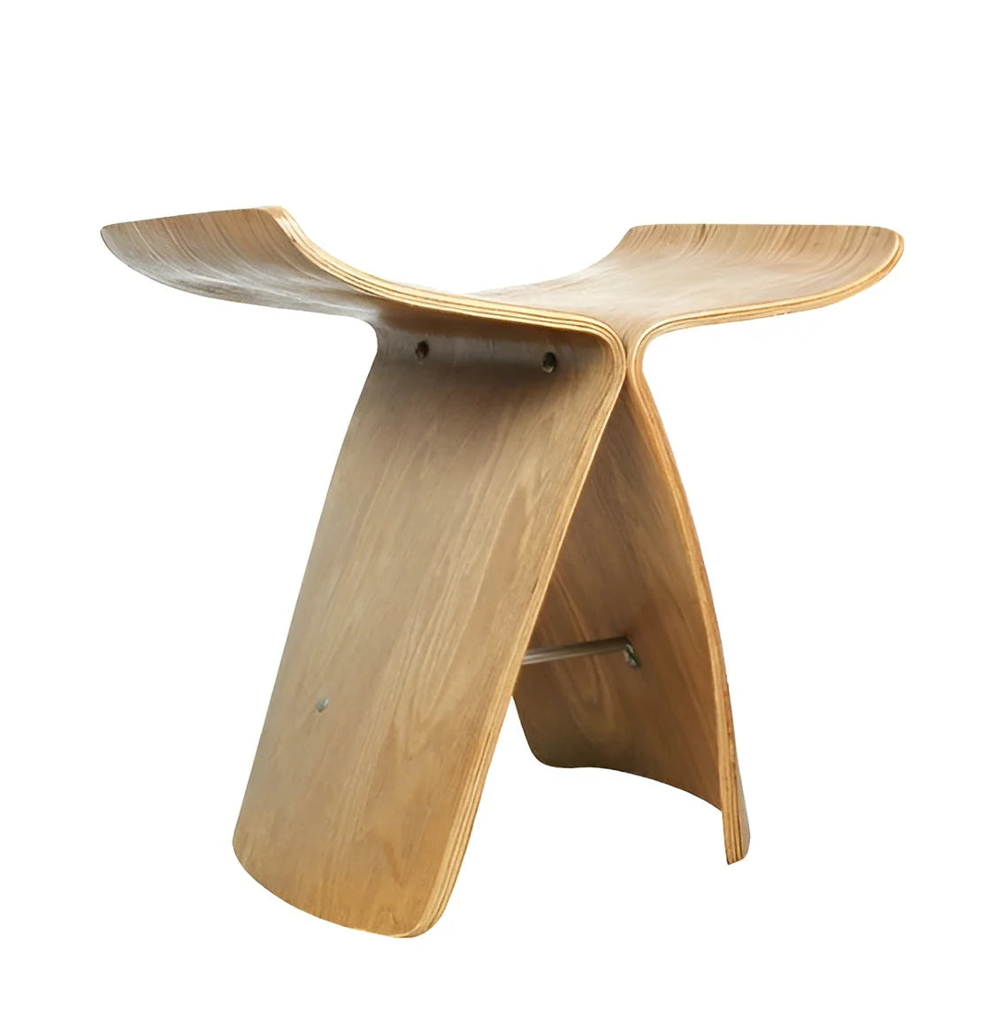 Wooden Bench Handmade Solid Paulownia Lightweight