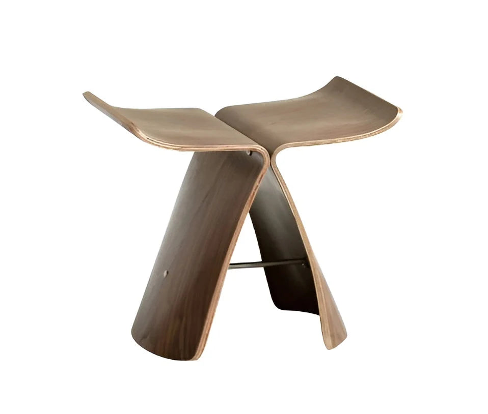 Wooden Bench Handmade Solid Paulownia Lightweight