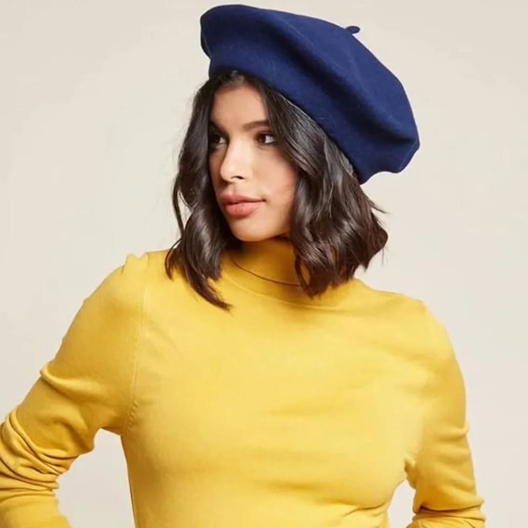 Wool Beret Soft Warm & Breathable