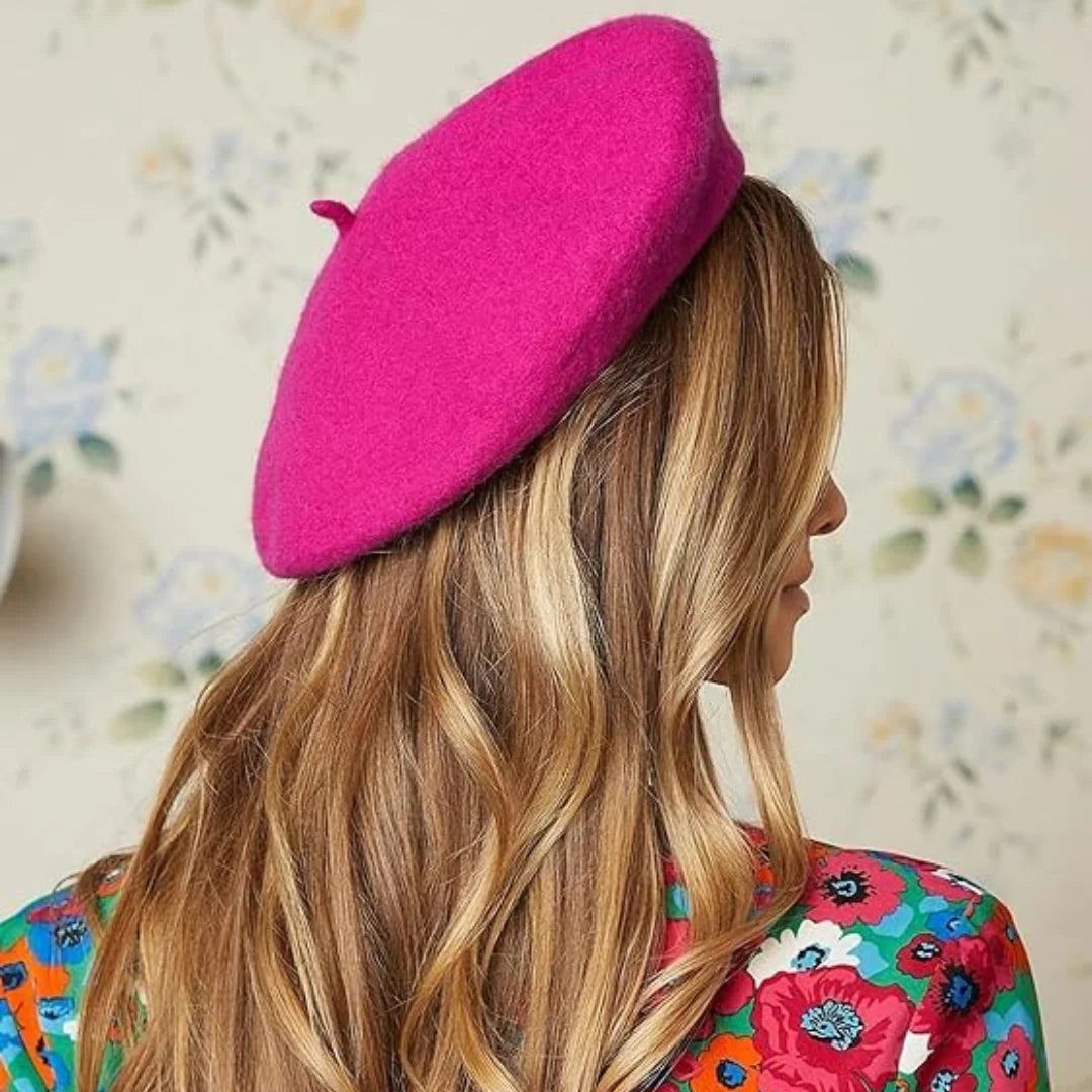 Wool Beret Soft Warm & Breathable