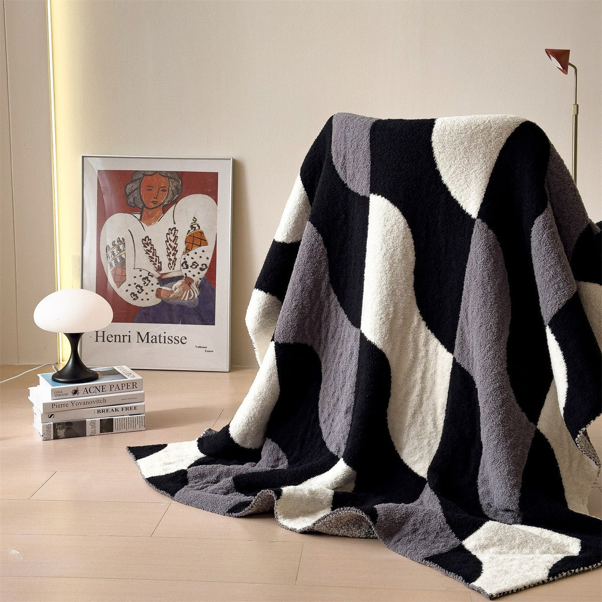 Wool Blanket Lightweight Fluffy Finish Cartoon Designs
