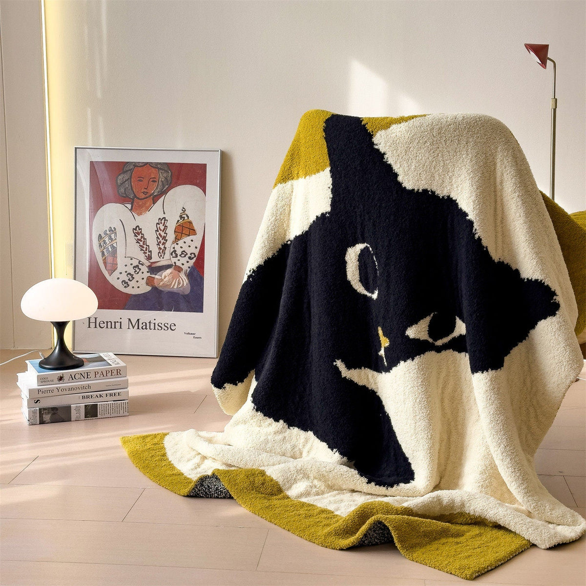 Wool Blanket Lightweight Fluffy Finish Cartoon Designs