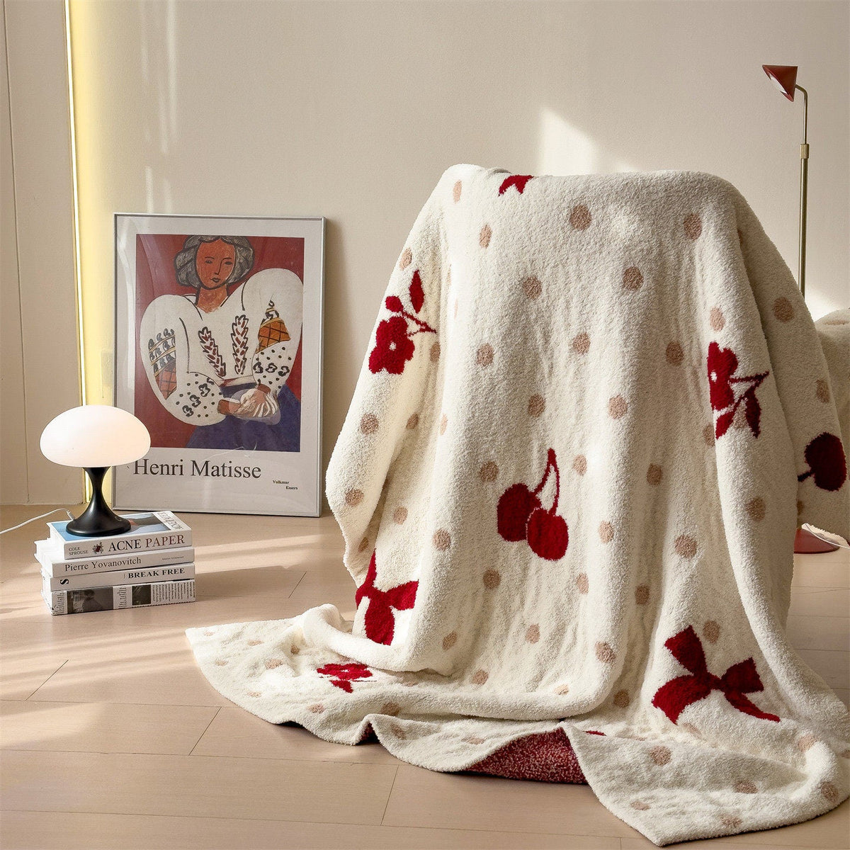 Wool Blanket Lightweight Fluffy Finish Cartoon Designs