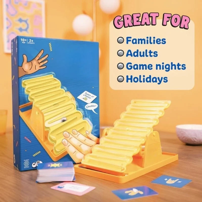 Word Party Game 150 Category Cards Mechanical Marble Timer