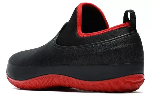Work Shoes Liquid-Resistant Slip-On Grip Sole