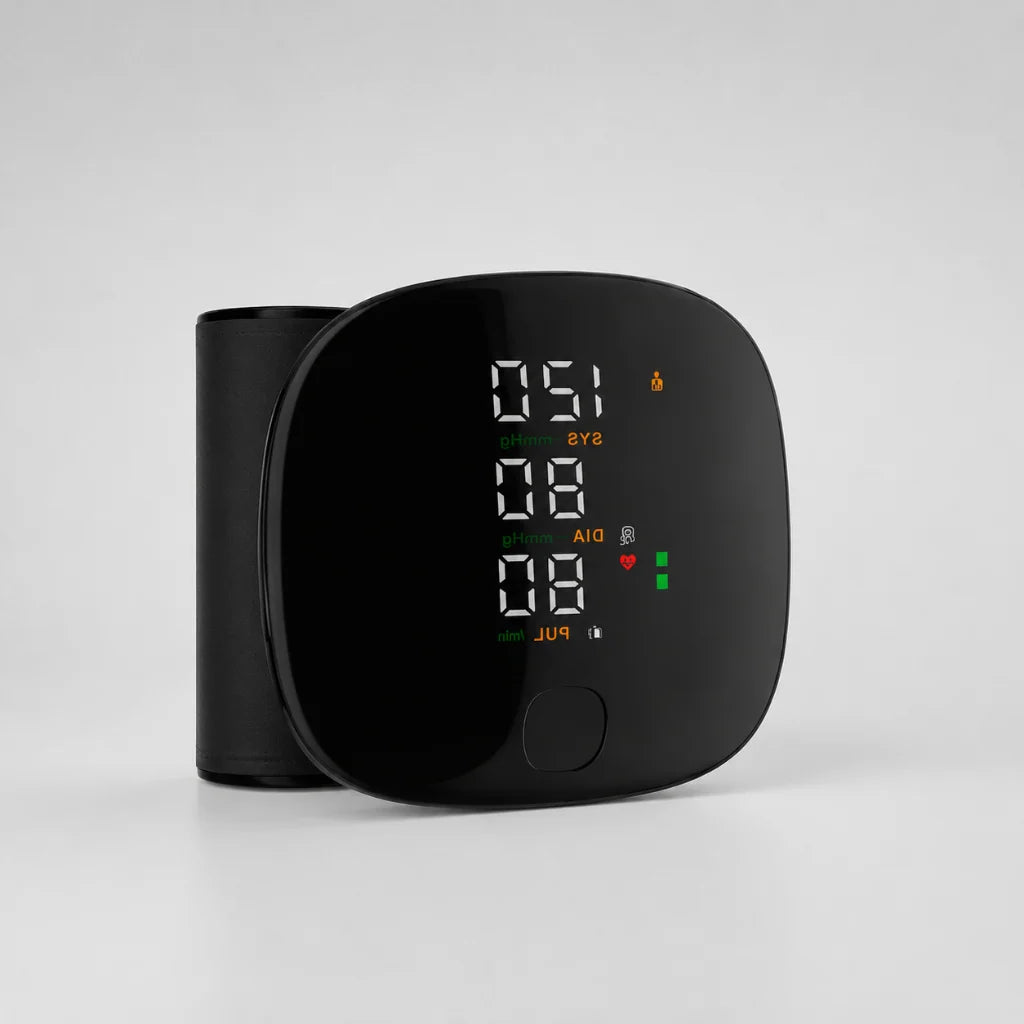 Wrist Blood Pressure Monitor One-Touch Arrhythmia Detection USB-Rechargeable