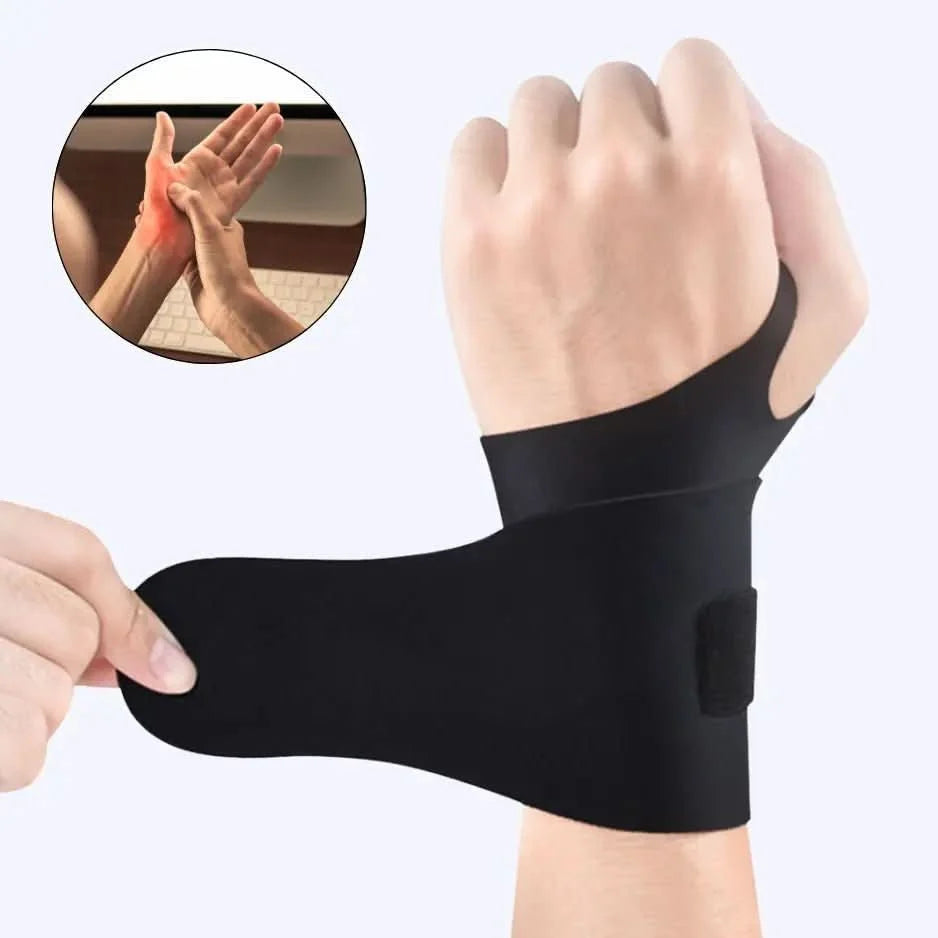 Wrist Brace Adjustable Compression Breathable Fabric