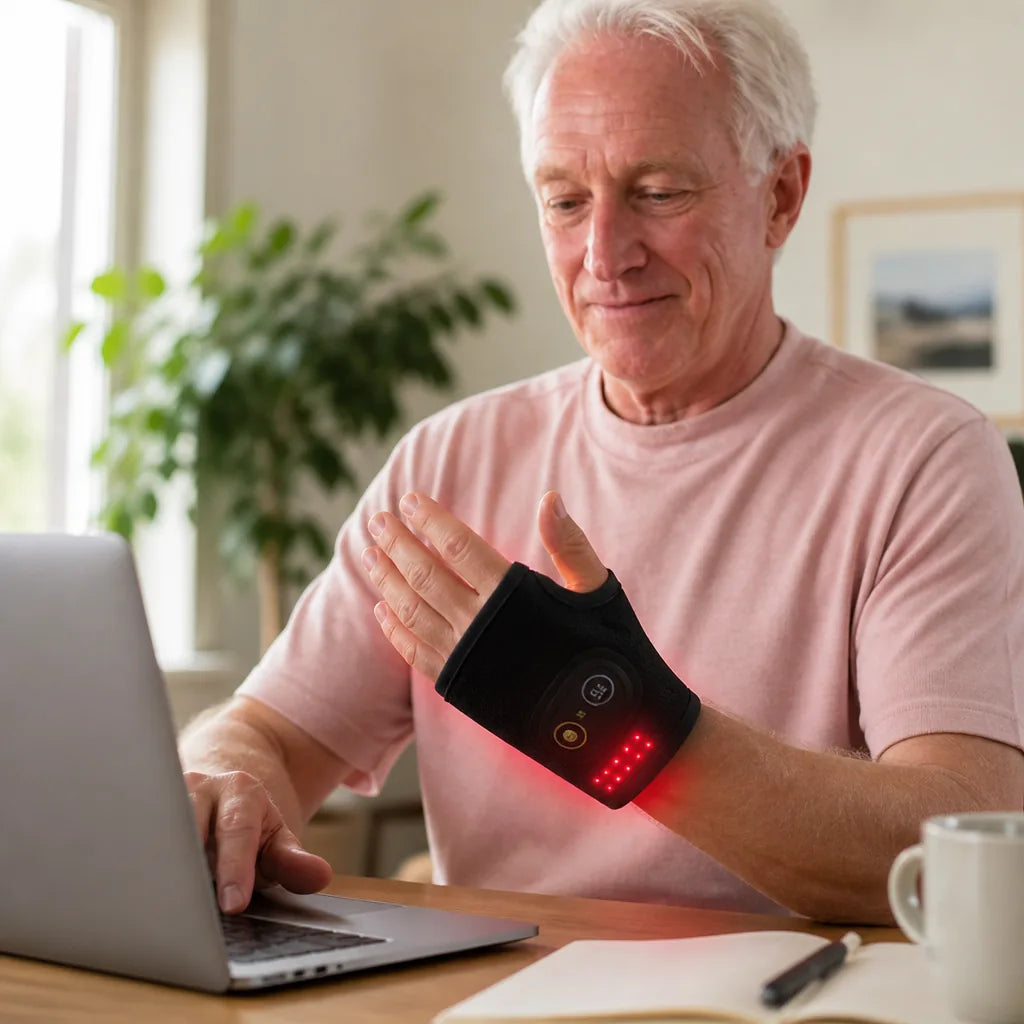 Wrist Light Therapy Band Red Light Pain Relief