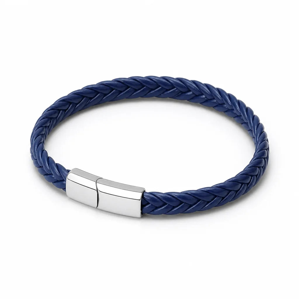 Wristband Charger Lightning & USB-C Woven Leather