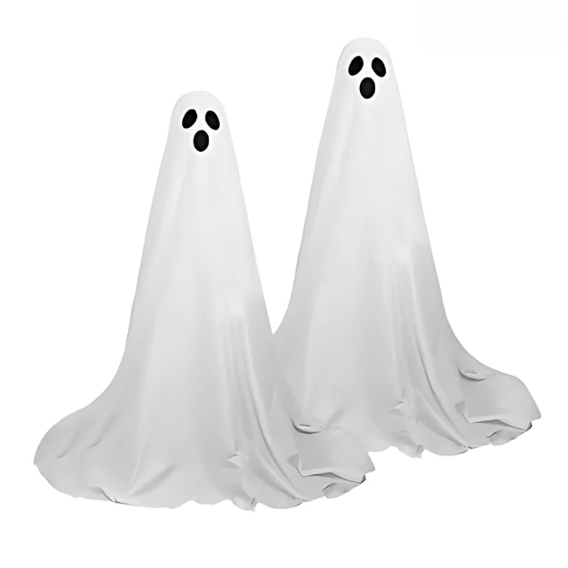 Yard Ghost Figure 78 Inch Battery-Powered LED Weather-Resistant