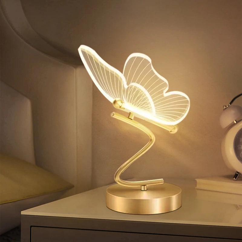 Elegant Butterfly LED Table Light for Versatile Home Decor