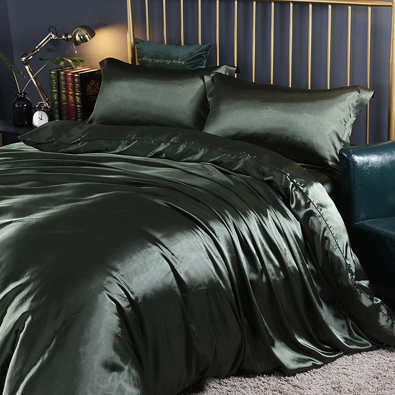 Luxury Silk Duvet Cover - Breathable & Lightweight Comfort