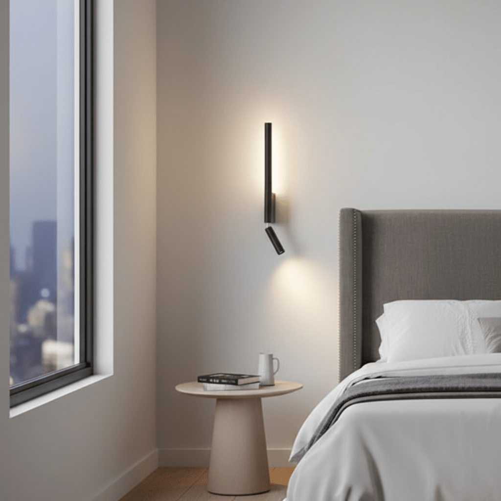 Dimmable Modern Wall Light with LED Spotlight
