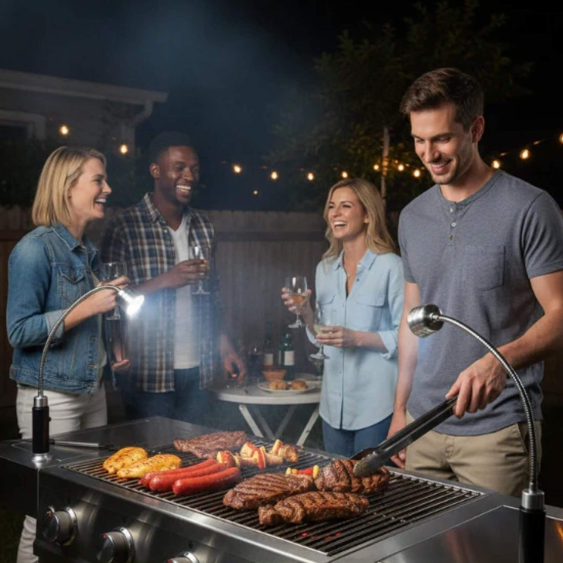 Illuminate Your BBQ Experience with the FlexiGlow Grill Light