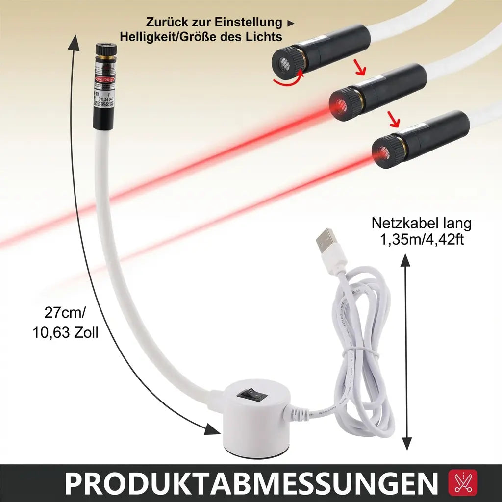 Laser Sewing Assistant with Magnetic Features for Sewing Machines