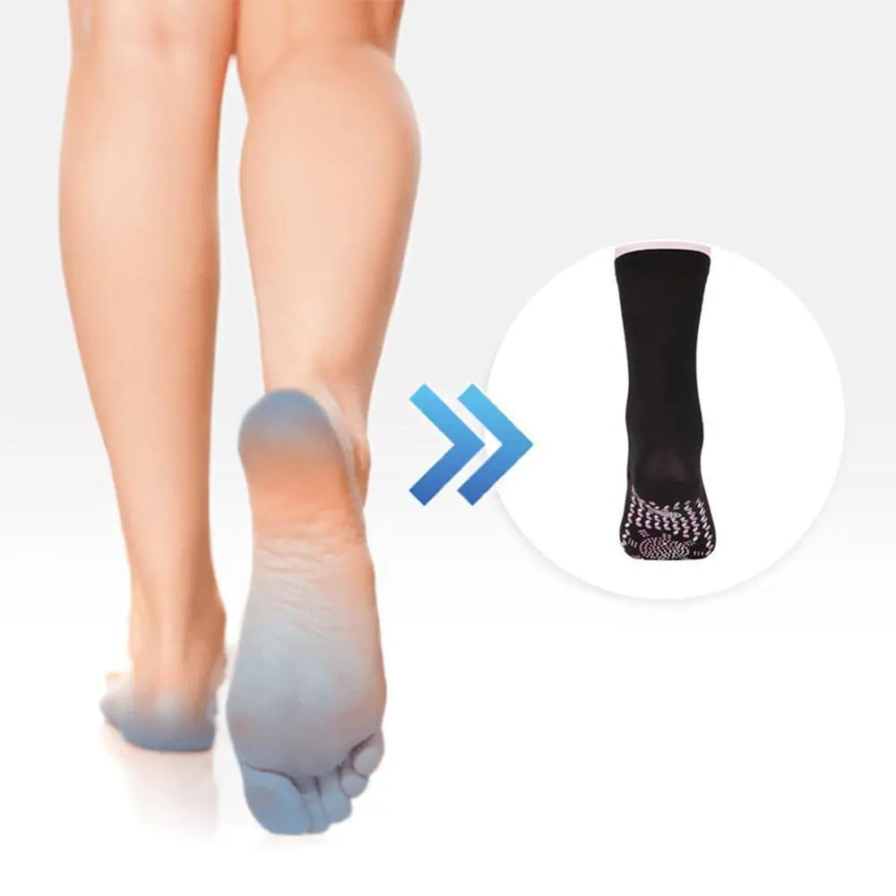 Warm Magnetic Socks for Foot and Leg Comfort