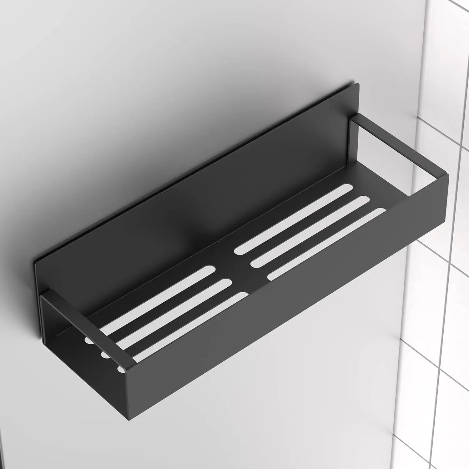 Magnetic Spice Holder Set - 4 Pieces, Metal Coated, No Tools Needed