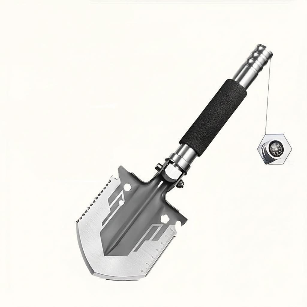 Compact Folding Shovel for Outdoor and Emergency Situations