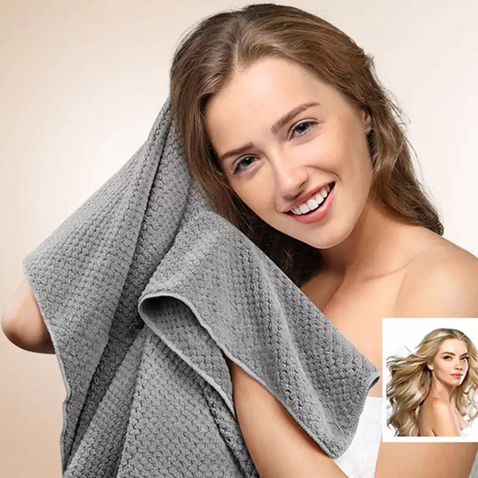 Coral Velvet Hair Towel Wrap for Quick Drying and Frizz Control