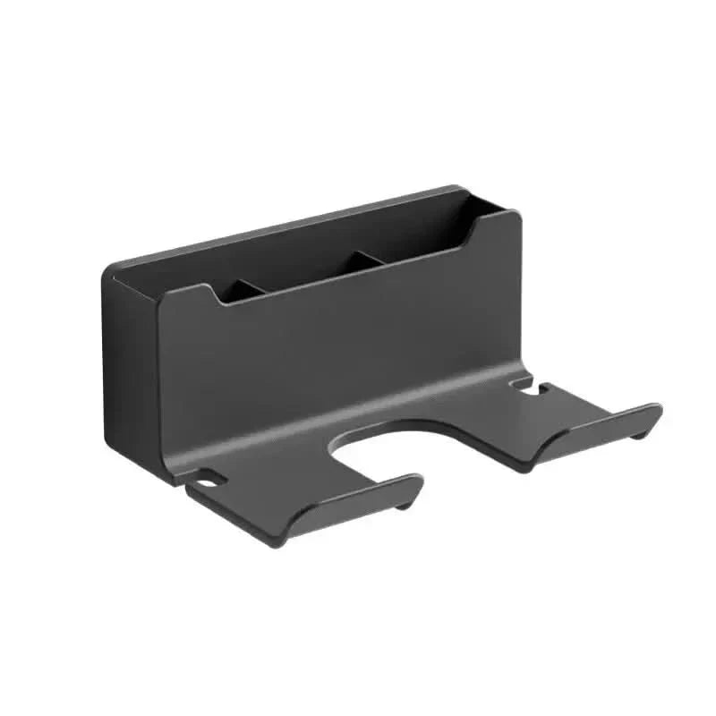 Compact Wall-Mounted Holder for Neat Hair Dryer Organization