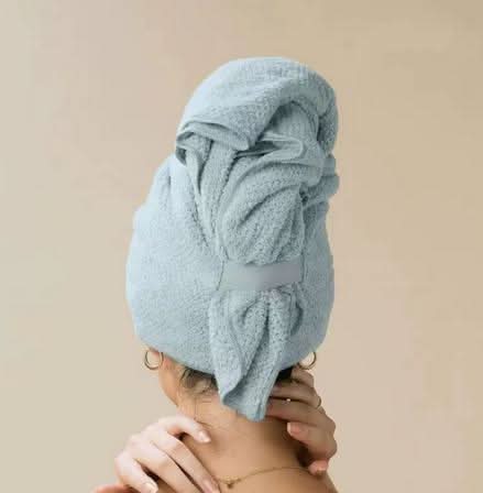 Coral Velvet Hair Towel Wrap for Quick Drying and Frizz Control