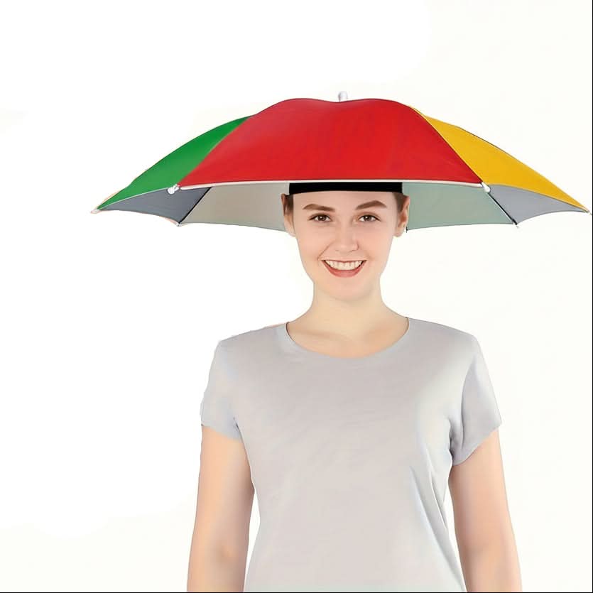 Hands-Free Sun Protection Umbrella Hat – Lightweight Outdoor Design