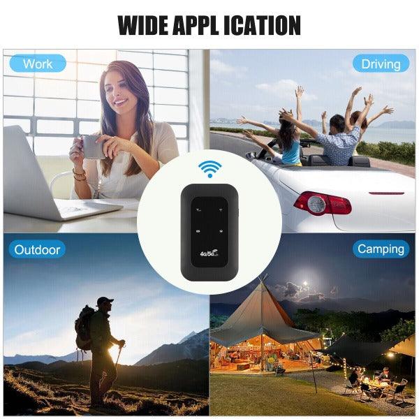 Portable 4G/5G LTE WiFi Router – Unlocked Mobile Hotspot