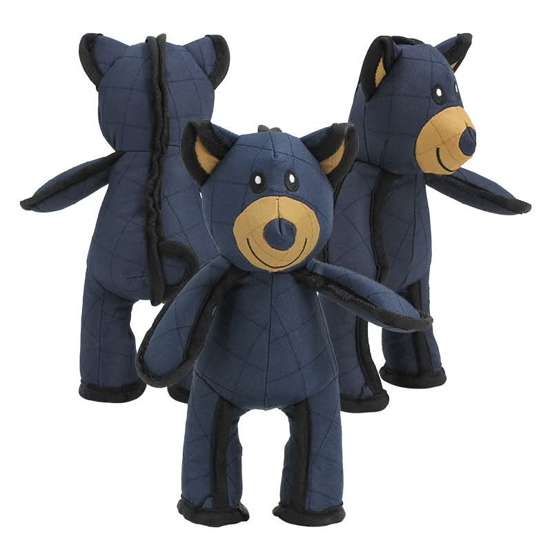 Durable Rubber Dog Toy Featuring Built-In Squeaker
