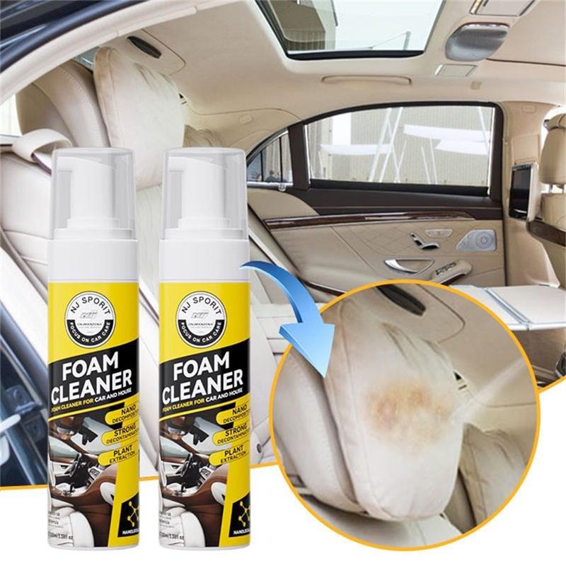 Interior Foam Cleaner for Vehicles – Safe for Leather and Fabric