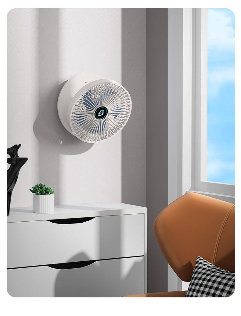 Compact Rechargeable Folding Fan with Adjustable Speed