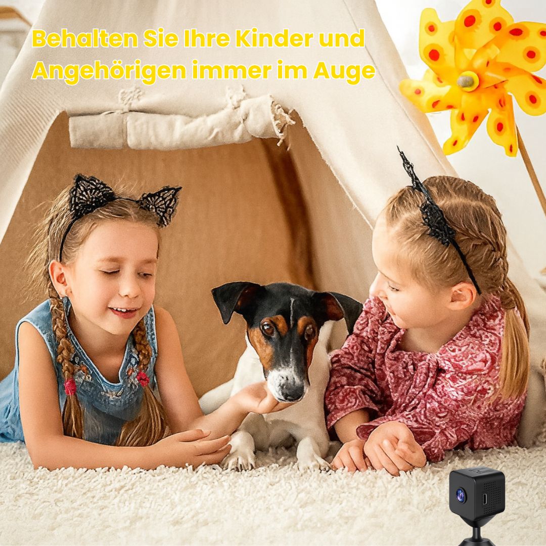 Mini Camera | Remote Monitoring Anywhere | Night Vision and Motion Detection