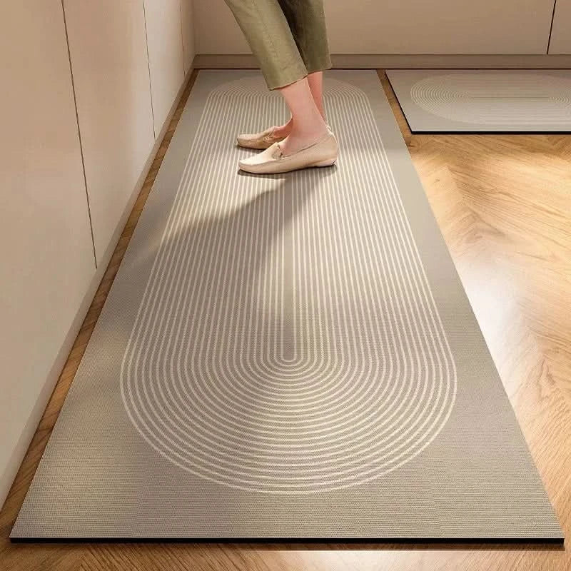 Non-Slip Kitchen Floor Mat with Cushioning and Mold-Resistant Material
