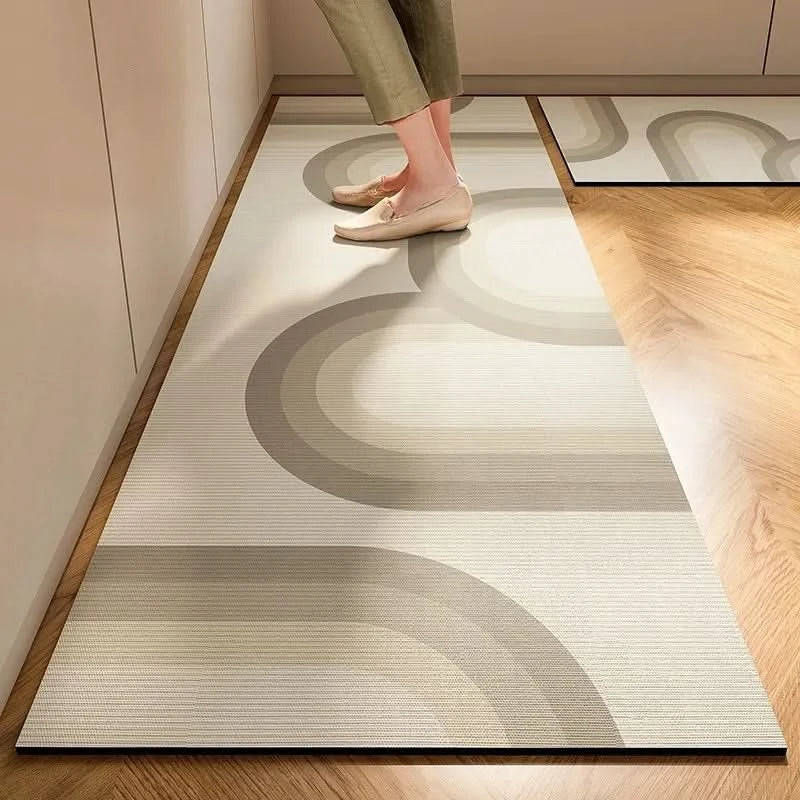 Non-Slip Kitchen Floor Mat with Cushioning and Mold-Resistant Material
