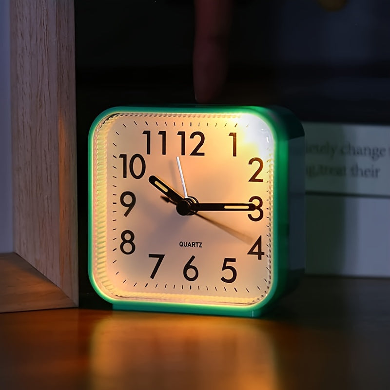 Sleek Quiet Alarm Clock with Clear Display and Soothing Wake-Up Tone