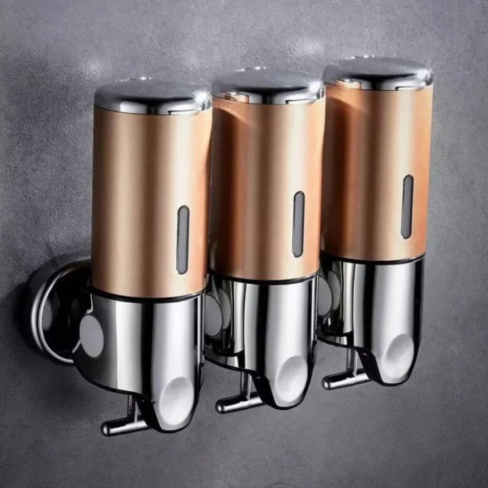 Sleek Wall-Mounted Soap Dispenser for Modern Bathrooms