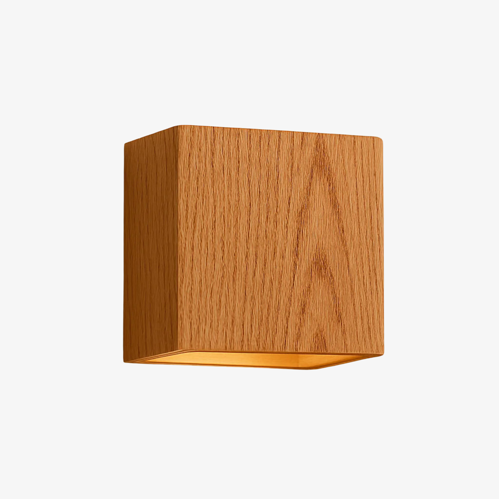 Stylish Cube Wall Fixture - Durable Integrated LED Design