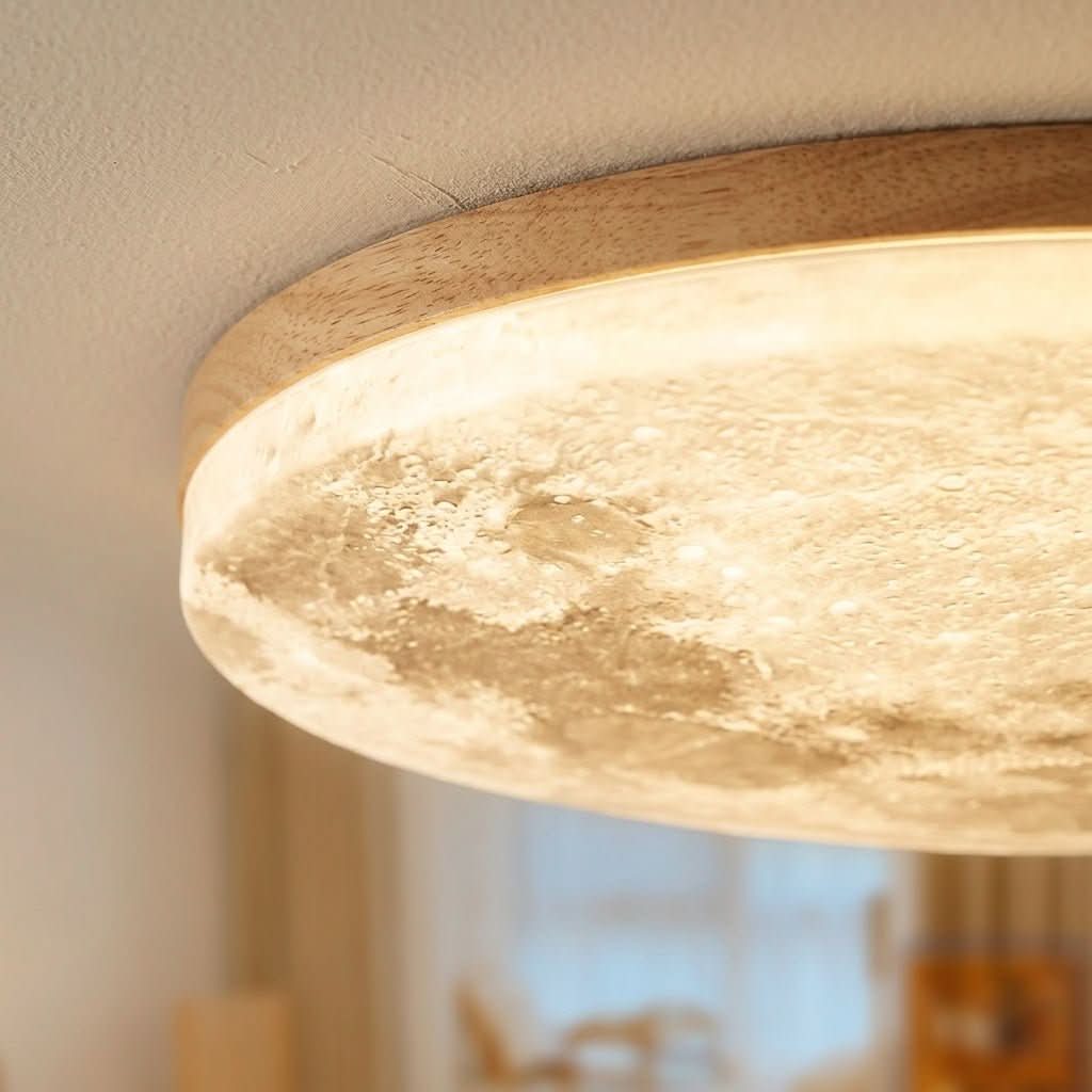 Contemporary Dimmable LED Ceiling Light Fixture with Soft Ambient Illumination