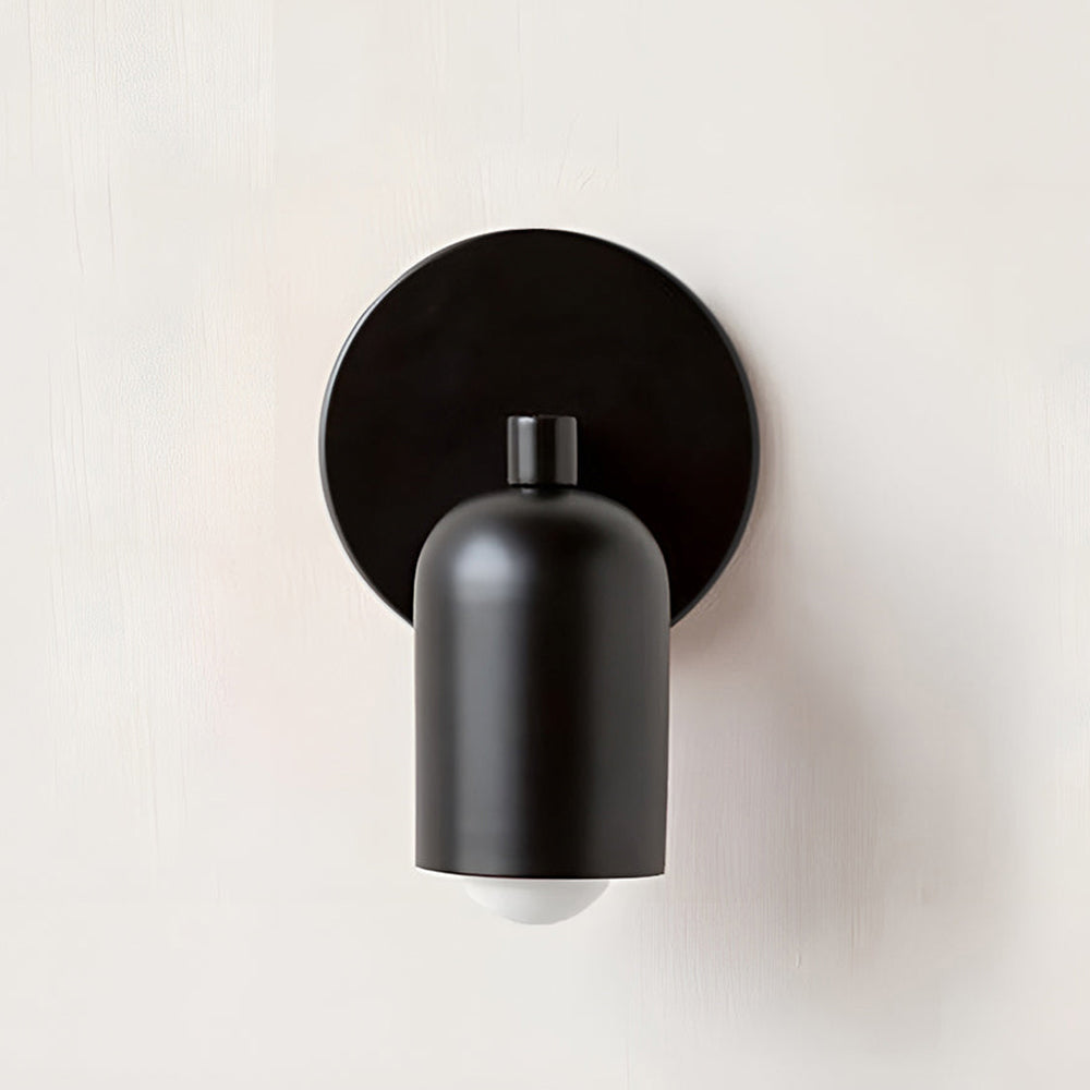 Sleek Iron LED Wall Fixture - Perfect for Bathrooms & Hallways