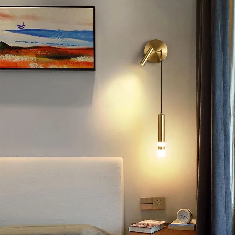 Linear Wall Light for Bedroom and Study Areas