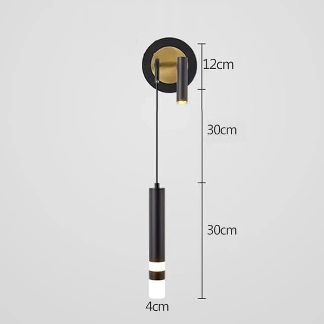 Linear Wall Light for Bedroom and Study Areas