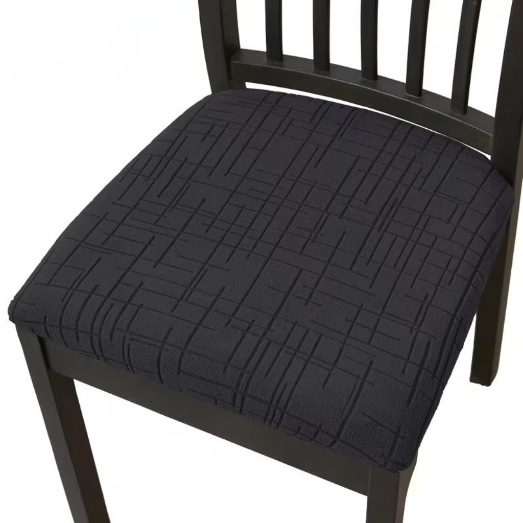Elastic Dining Chair Covers with Cross Design – Modern Stretch Fit