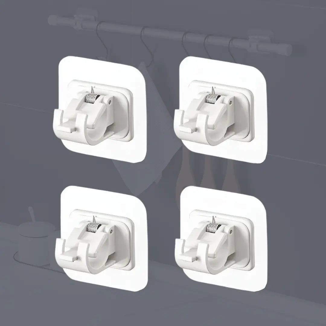 Easy-to-Install Curtain Rod Brackets for Secure Mounting