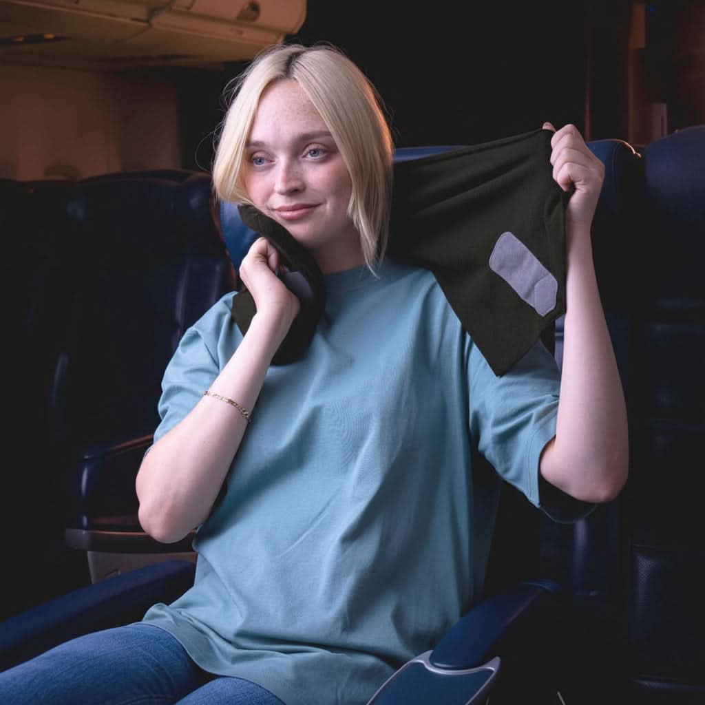 Supportive Travel Pillow for Cars and Airplanes – Neck Support