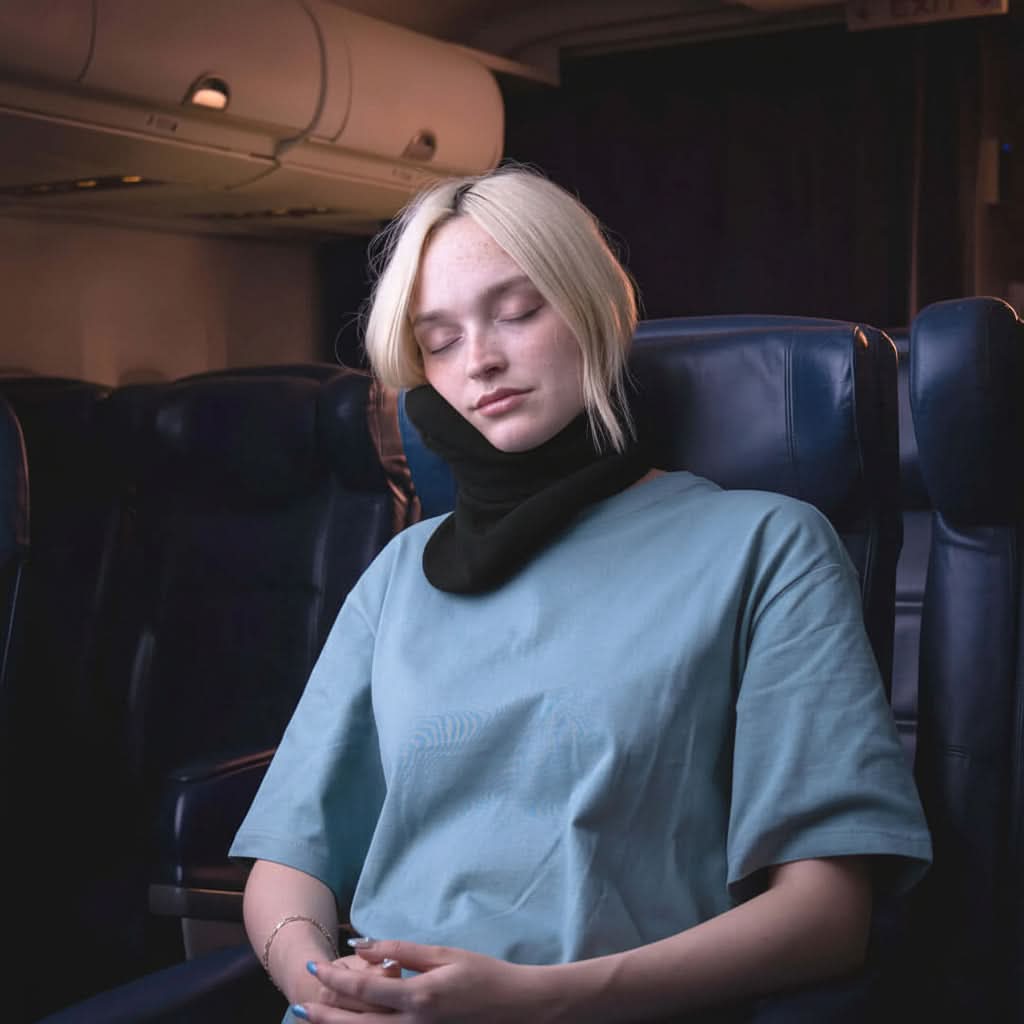 Supportive Travel Pillow for Cars and Airplanes – Neck Support