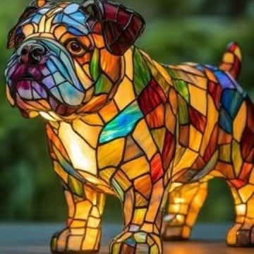 Pet-Themed Night Light | Warm Glow | USB Powered with Switch