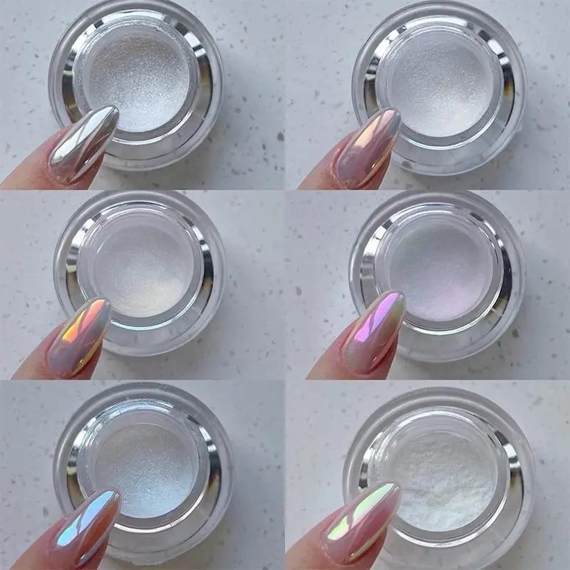 Chrome Nail Powder for Stunning Mirror Finish on Nails