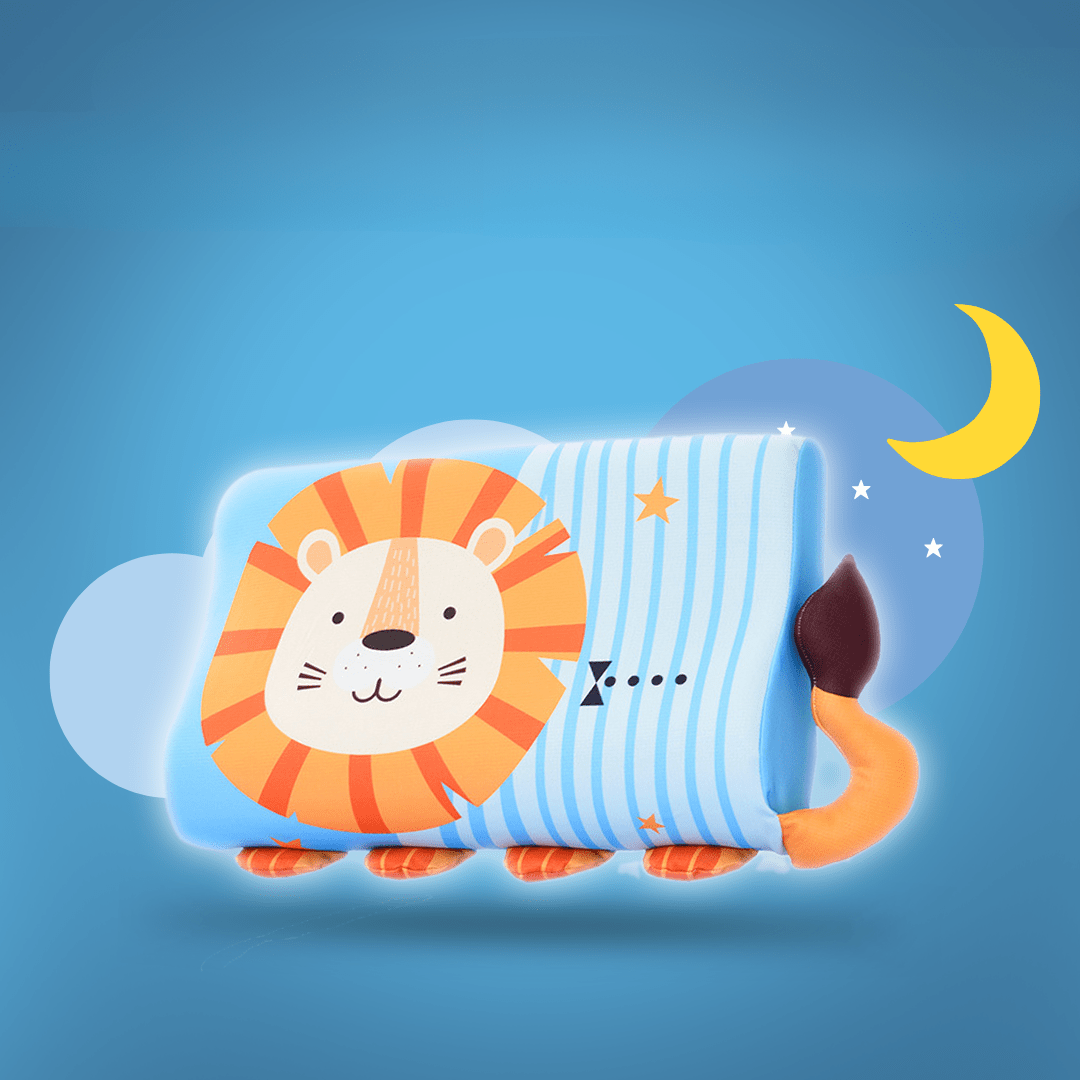 Supportive Sleep Pillow for Kids' Comfort
