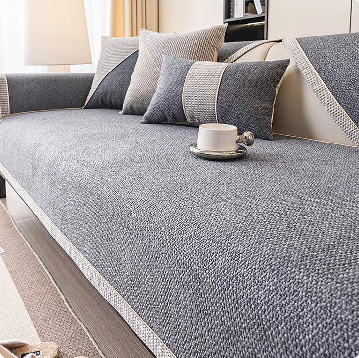 CozyGuard - Elegant Non-Slip Sofa Blanket for All Seasons
