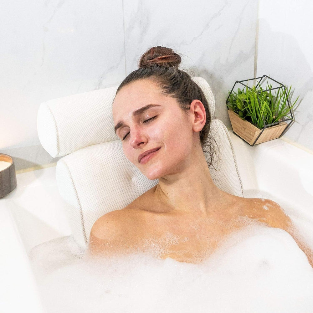 Serenity Spa Bath Cushion for Ultimate Neck and Shoulder Relief