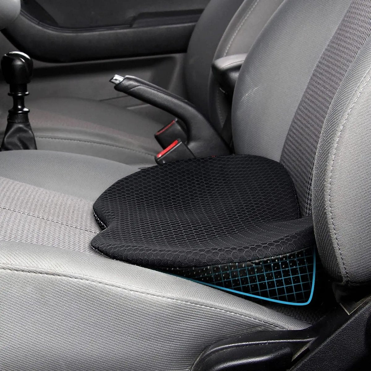 ComfortMax - Ergonomic Memory Foam Seat Cushion for Pain Relief